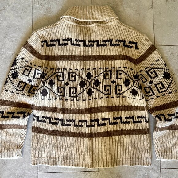 NWT Pendleton Mens The Original Westerley Lambswool Cardigan Sweater Wool Large - Picture 12 of 12